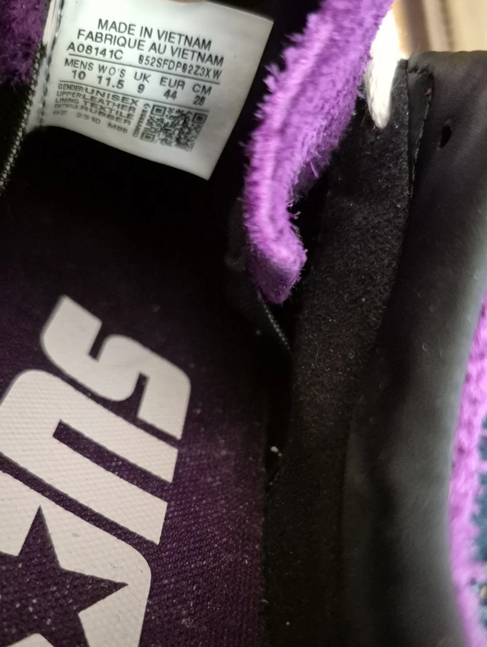 Converse Purple Suede Low Top Sneakers with White Accents